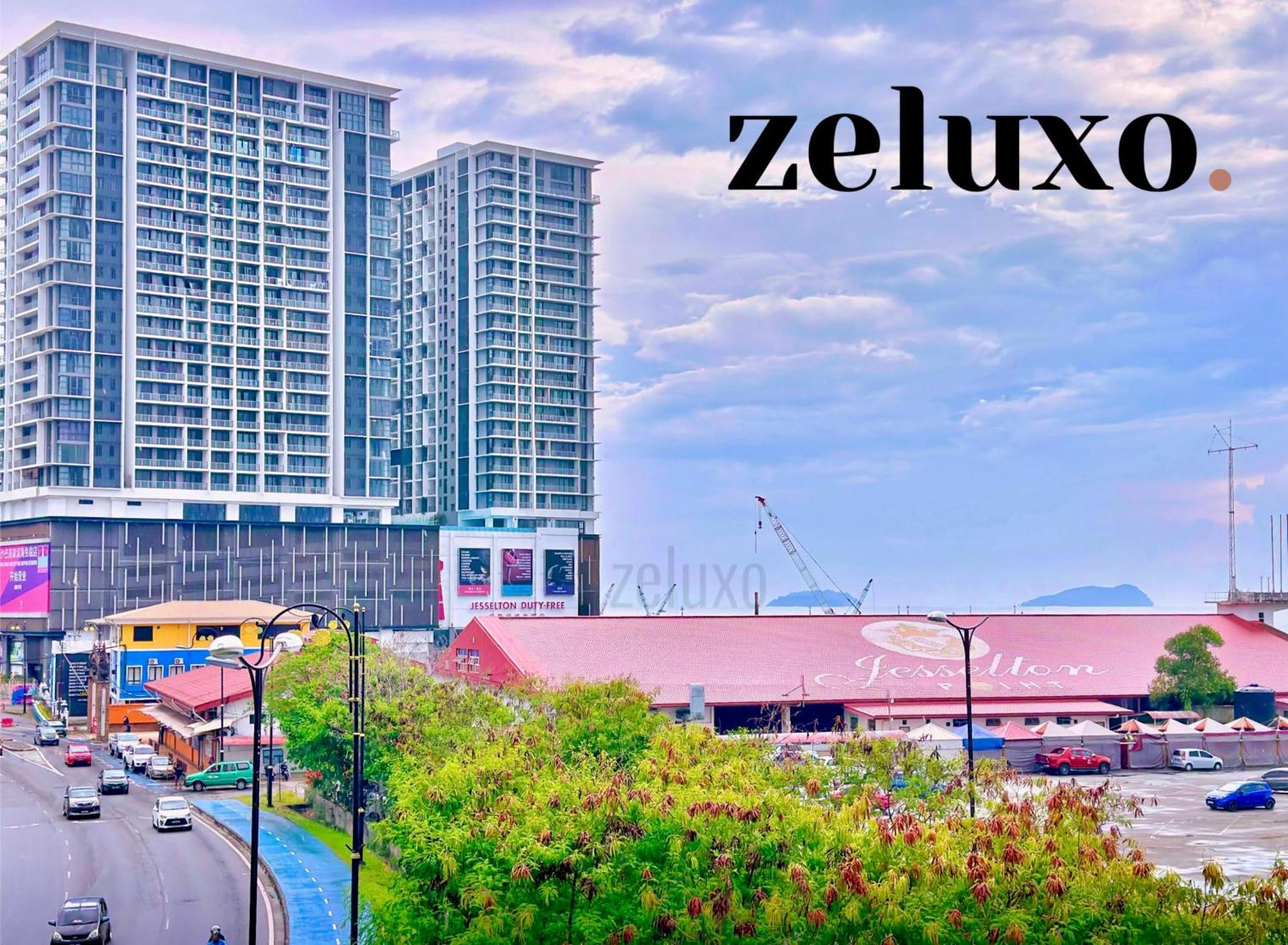 #6 Jesselton Quay City Pads Seaview By Zeluxo Kota Kinabalu Exterior photo