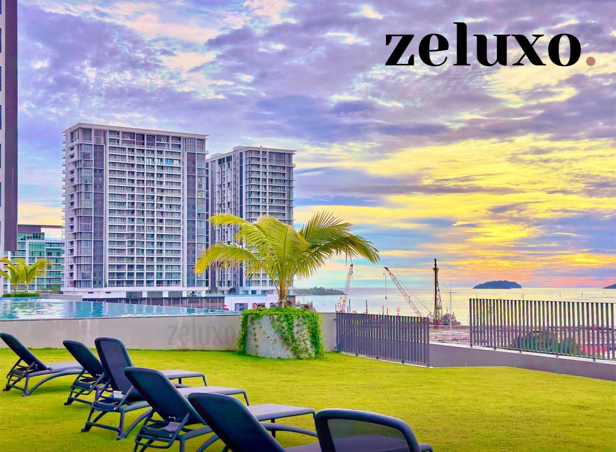#6 Jesselton Quay City Pads Seaview By Zeluxo Kota Kinabalu Exterior photo