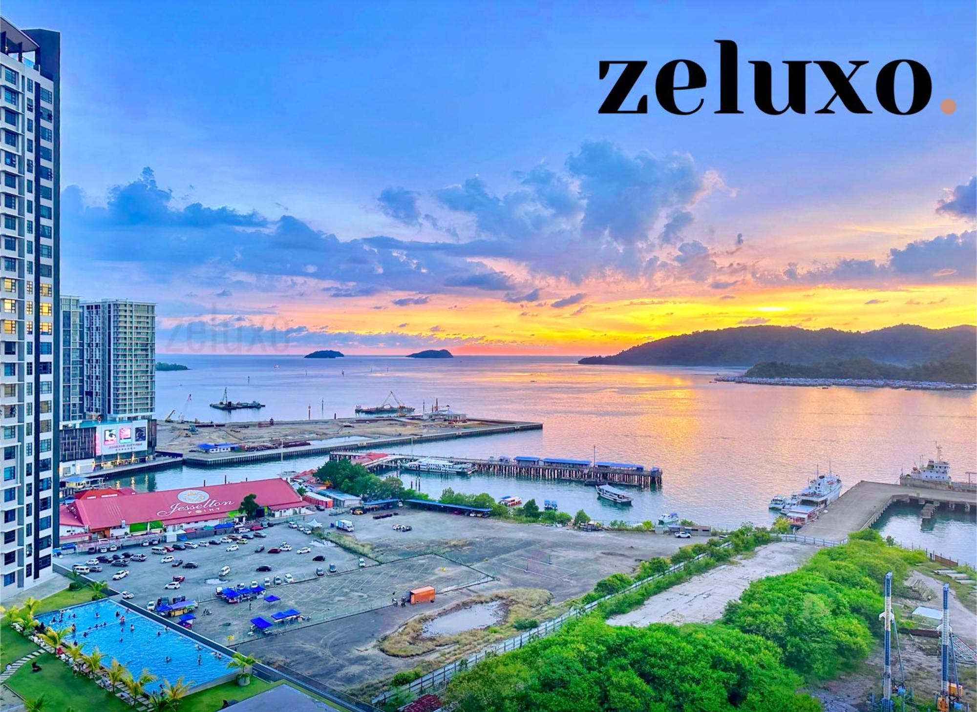 #6 Jesselton Quay City Pads Seaview By Zeluxo Kota Kinabalu Exterior photo