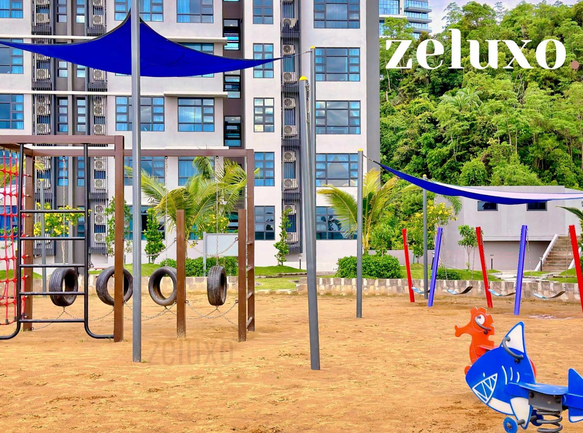 #6 Jesselton Quay City Pads Seaview By Zeluxo Kota Kinabalu Exterior photo