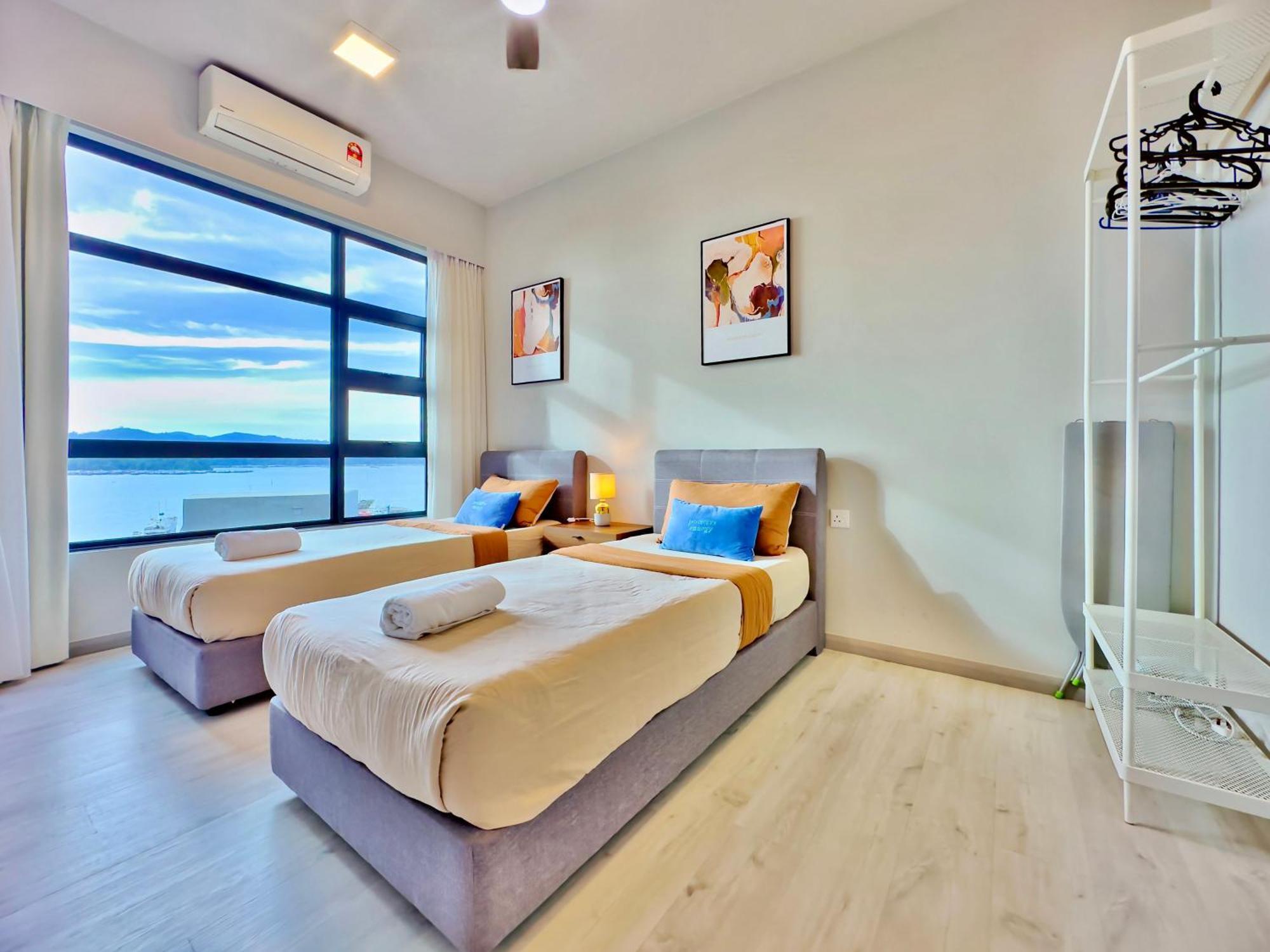 #6 Jesselton Quay City Pads Seaview By Zeluxo Kota Kinabalu Exterior photo