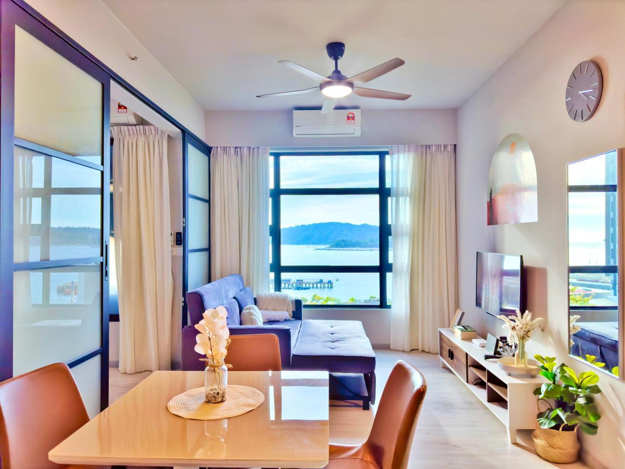#6 Jesselton Quay City Pads Seaview By Zeluxo Kota Kinabalu Exterior photo